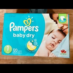 pampers baby dry 120